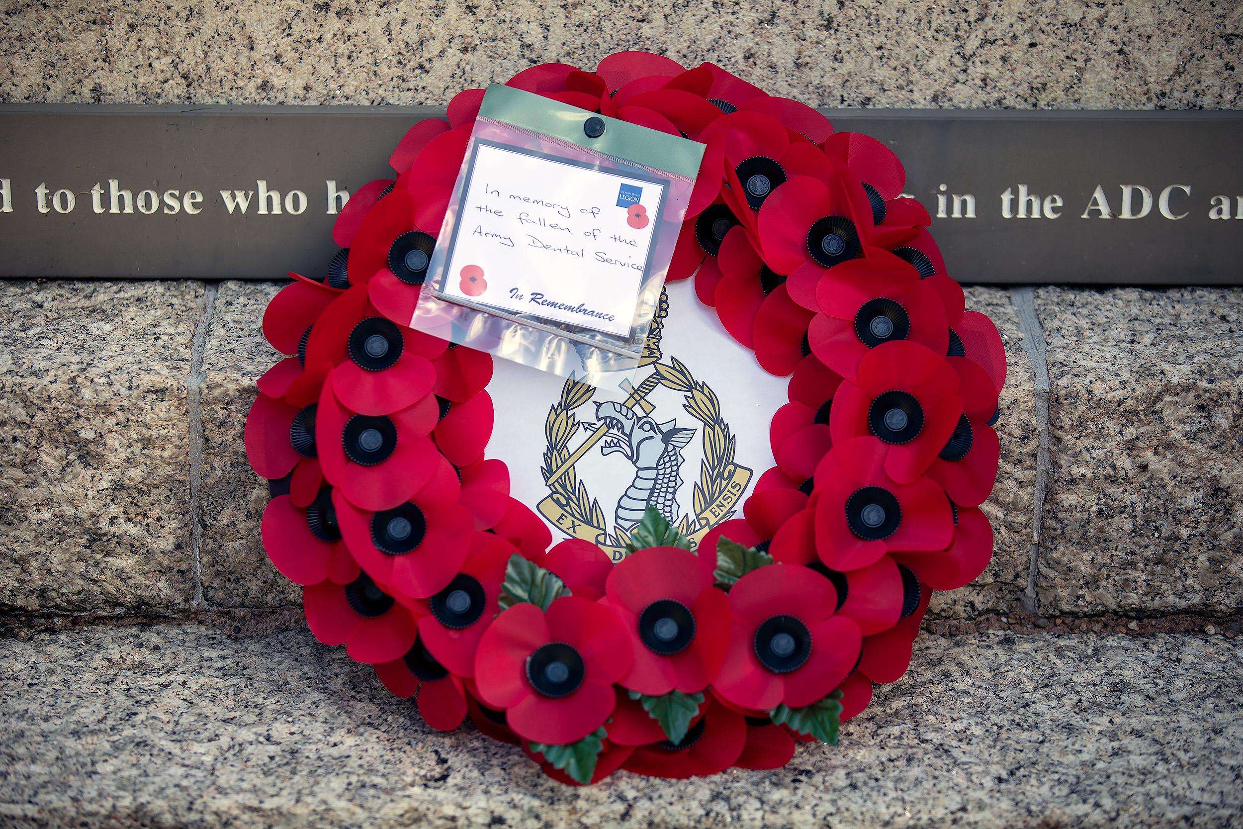 ADC cap badge